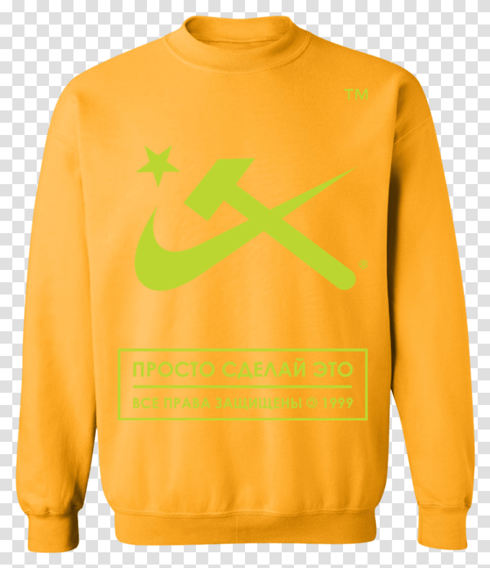 Gold 2xl Sickle And Hammer, Clothing, Apparel, Sleeve, Long Sleeve Transparent Png