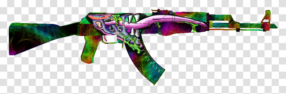 Gold Ak 47 Chinese Aks, Bow, Light Transparent Png