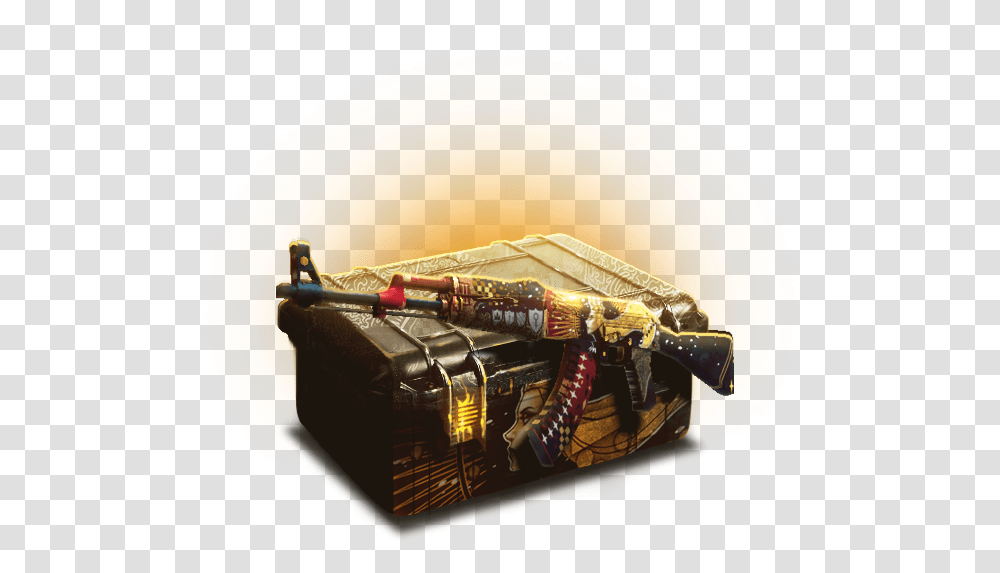 Gold Ak 47 Electronic Component, Lobster, Sea Life, Food, Animal Transparent Png