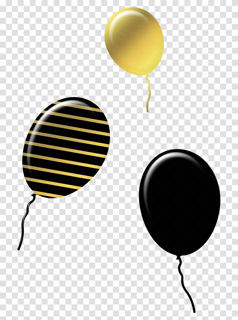 Gold And Black Balloons Ballons Free Image On Pixabay Circle, Astronomy, Microphone, Electrical Device, Outer Space Transparent Png