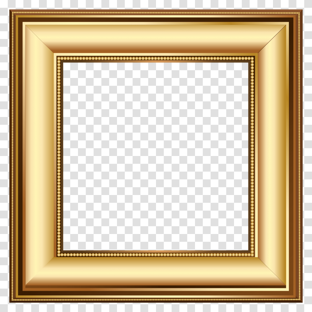 Gold And Brown Photo, Painting, Mirror Transparent Png