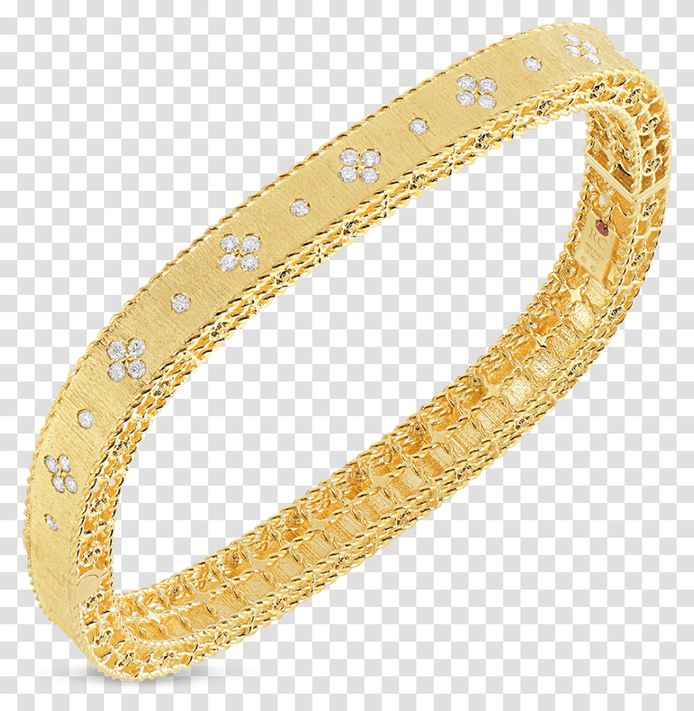 Gold And Diamond Bracelet Roberto Coin, Jewelry, Accessories, Accessory Transparent Png