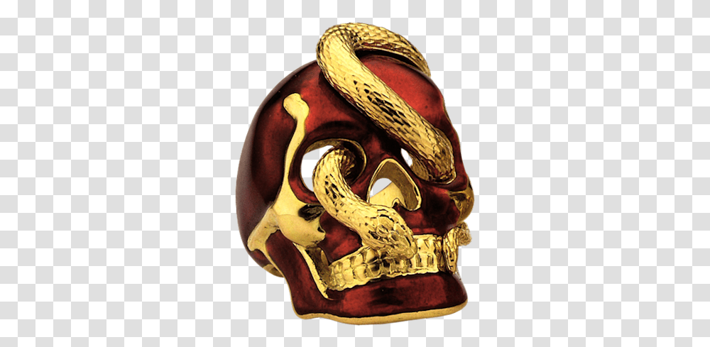 Gold And Red Skull Psd Official Psds Skull Gold, Person, Human, Dragon, Animal Transparent Png