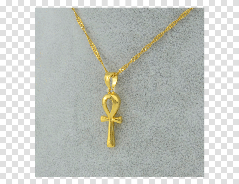 Gold Ankh Chain 24 K, Necklace, Jewelry, Accessories, Accessory Transparent Png