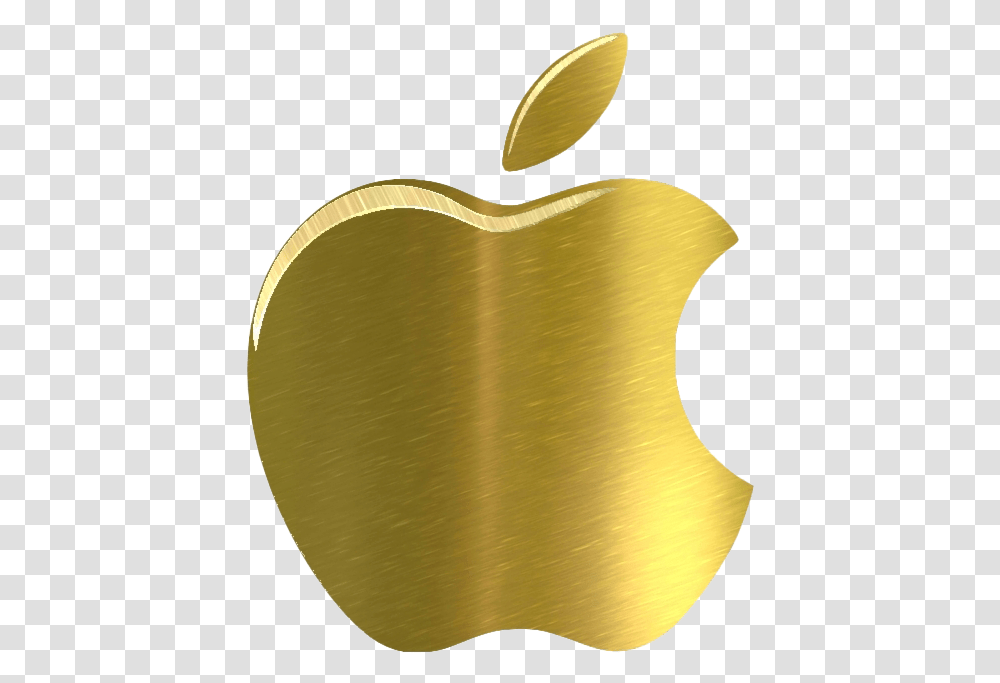 Gold Apple Logo Clipart Background Gold Apple Logo, Lamp, Treasure, Hip, Scroll Transparent Png