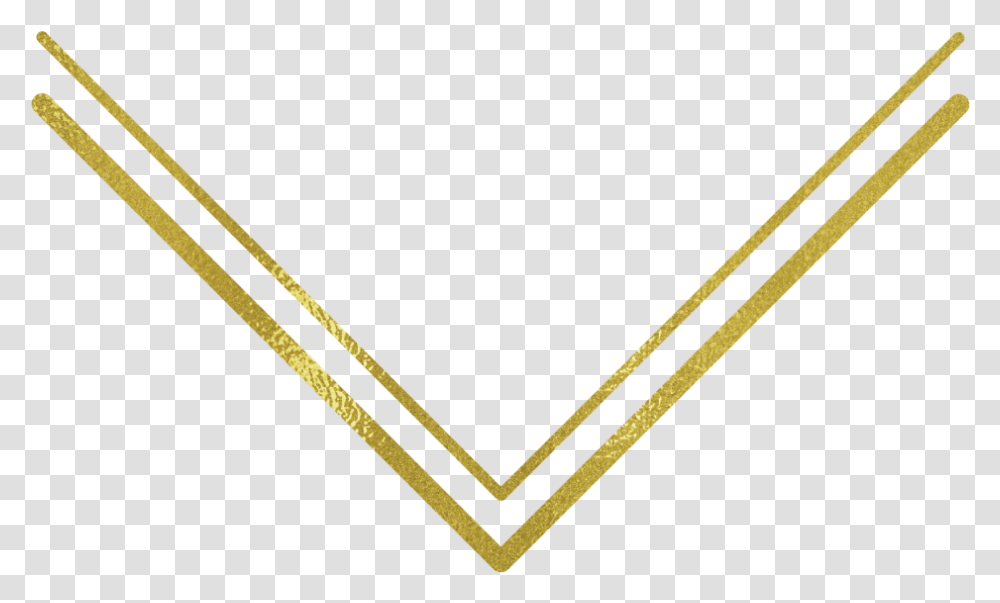 Gold Arrow Necklace, Triangle, Chain Transparent Png