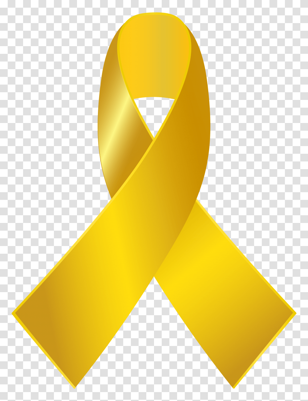 Gold Awareness Ribbon Clip Art, Sunlight, Paper Transparent Png