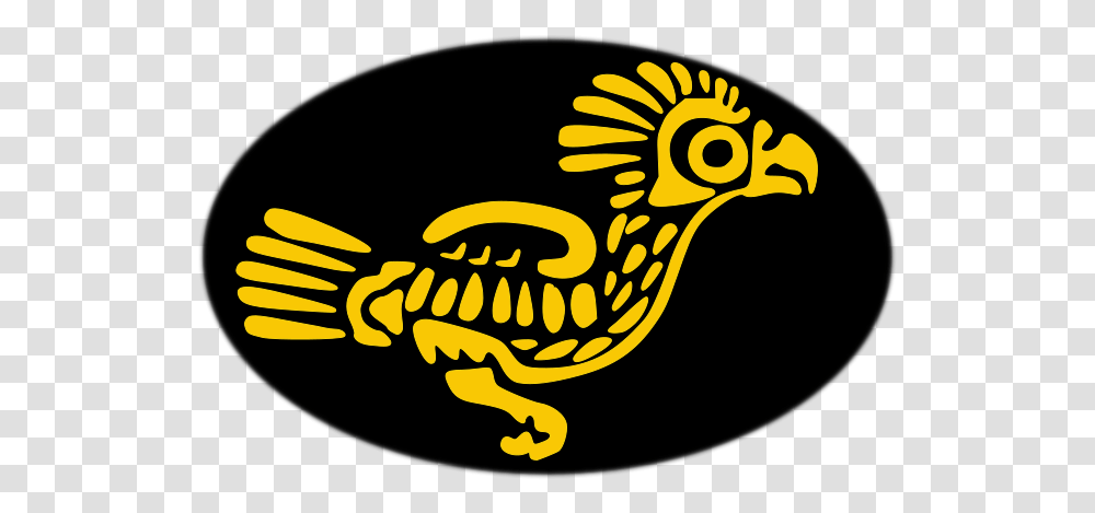Gold Aztec Bird Svg Clip Art For Emblem, Dragon, Transportation, Wasp, Bee Transparent Png
