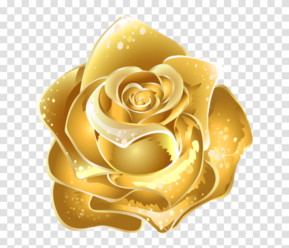 Gold Background Gold Rose, Flower, Plant, Blossom, Petal Transparent Png
