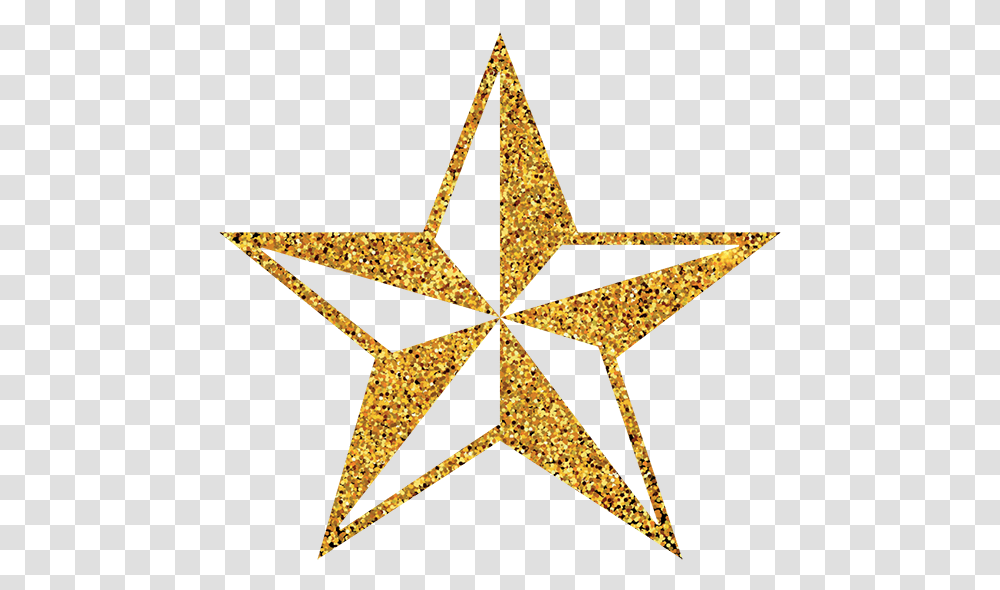 Gold Background Stars, Star Symbol Transparent Png