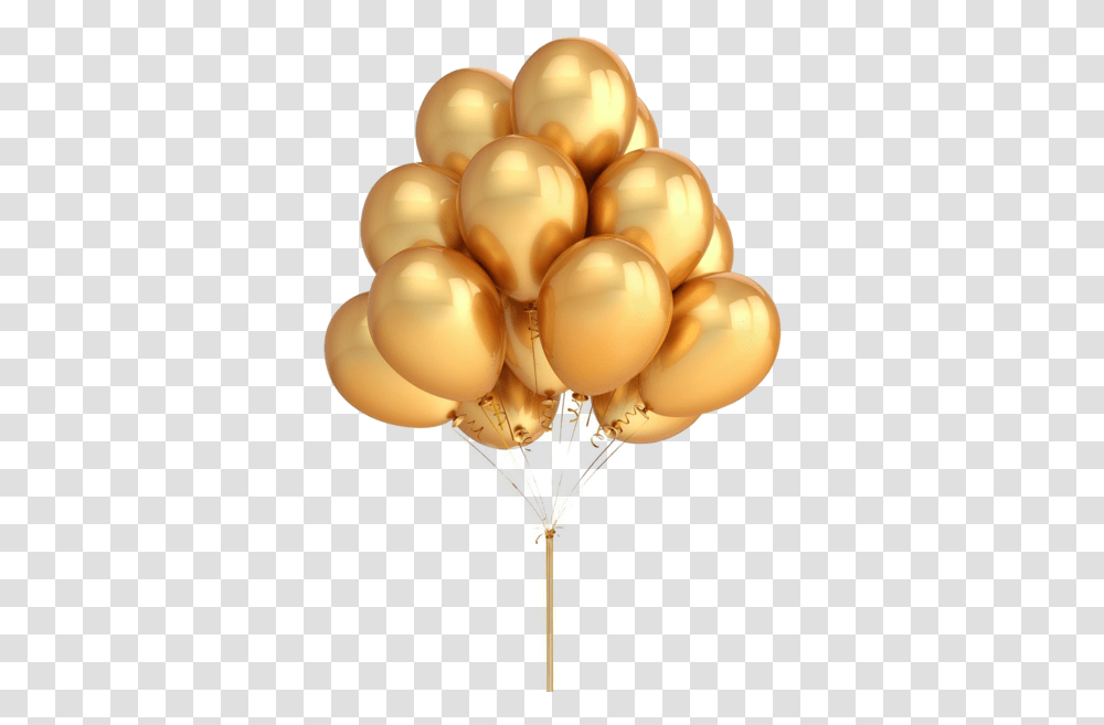 Gold Balloon Balloons Golden Transparent Png