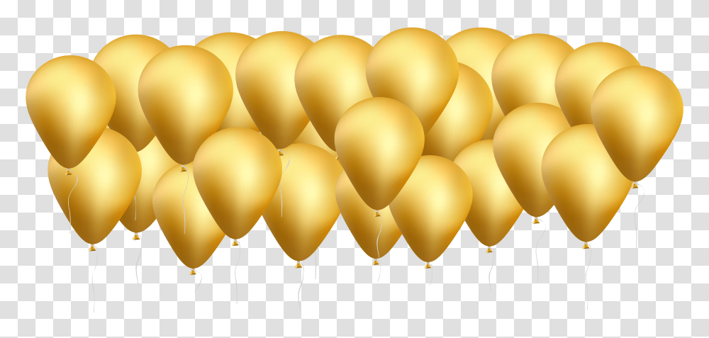 Gold Balloon Clipart Gold Balloons Clip Art Transparent Png