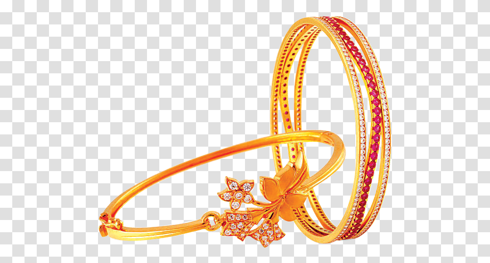 Gold Bangle Image With Diamond Background Bangle, Accessories, Accessory, Sombrero, Hat Transparent Png