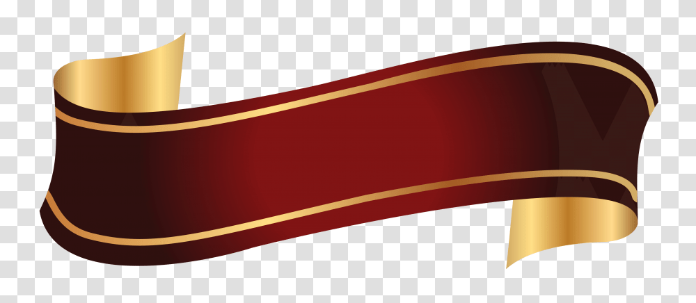 Gold Banner Cliparts, Pencil Box, Transportation, Furniture Transparent Png