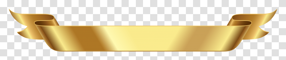 Gold Banner, Paper, Scroll Transparent Png