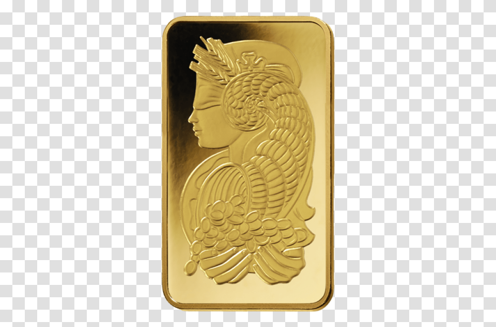 Gold Bar 1oz 10 Oz Pamp Suisse Platinum Bar, Rug, Ivory, Coin Transparent Png