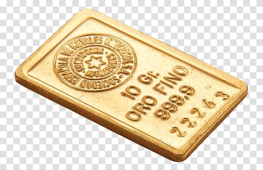 Gold Bar Image Images Emblem, Text, Treasure Transparent Png