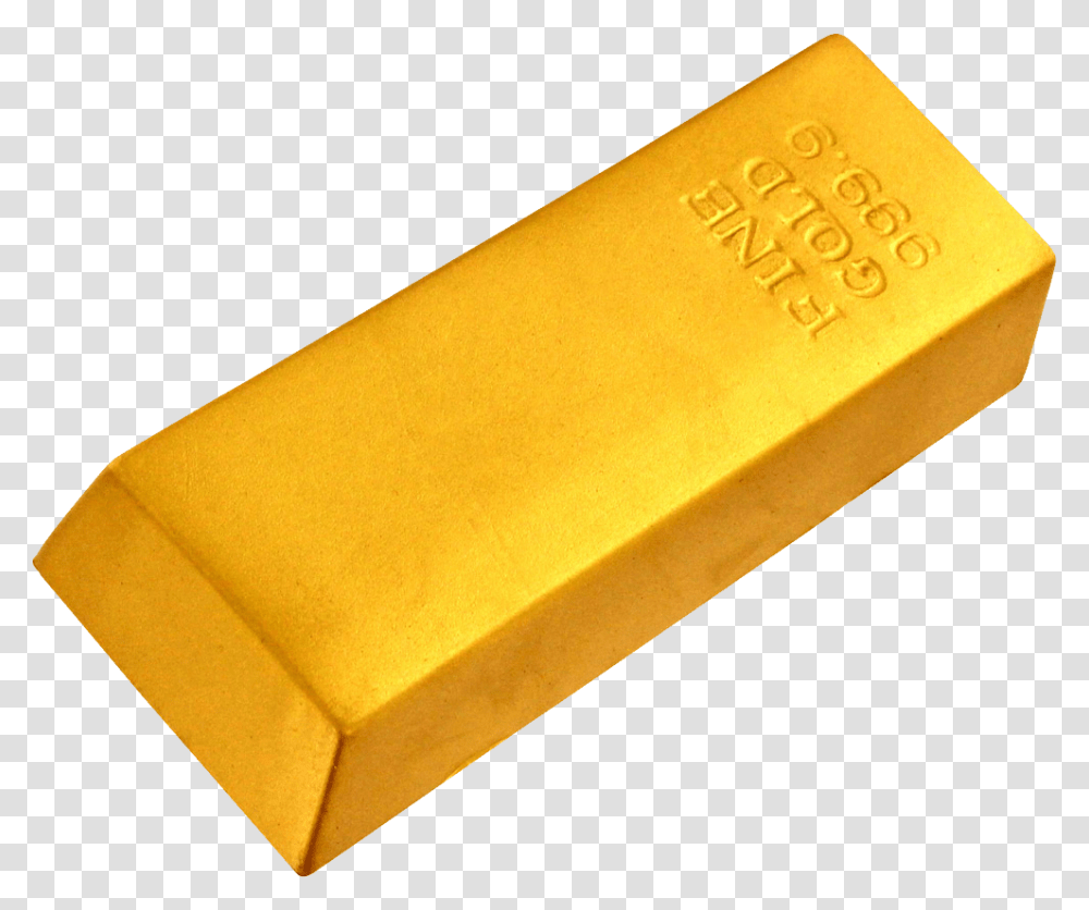 Gold Bar Image, Rubber Eraser Transparent Png