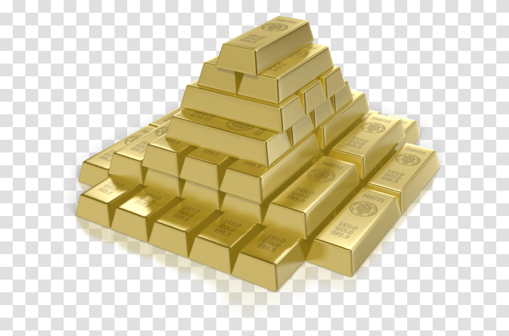 Gold Bar Pyramid Psd Official Psds Solid, Toy, Treasure, Food, Honey Transparent Png