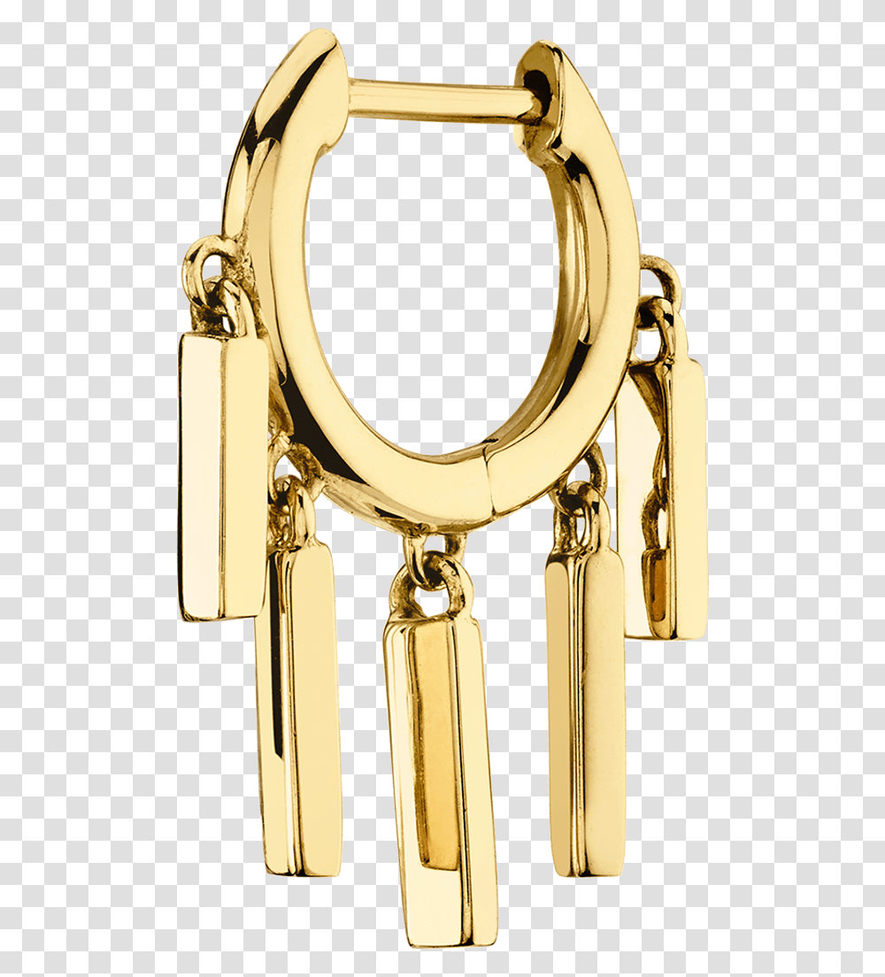Gold Bar Slim Hoop Ring, Brass Section, Musical Instrument, Apparel Transparent Png