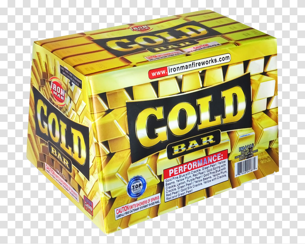 Gold Bar - 500 Gram Gold Bar Fireworks, Food, Sweets, Box, Plant Transparent Png