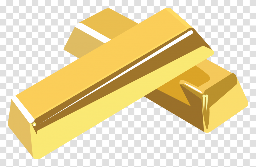 Gold Bar Vector Gold Bar Vector, Sunlight, Food, Box, Sliced Transparent Png