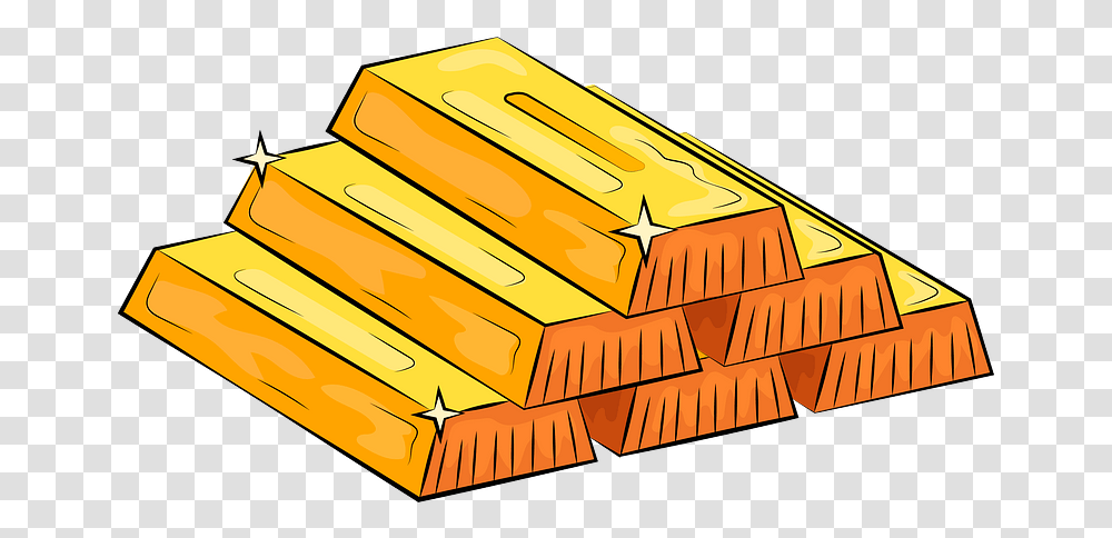 Gold Bars Clipart Gold Bar Clipart, Wood, Furniture, Bulldozer, Tractor Transparent Png