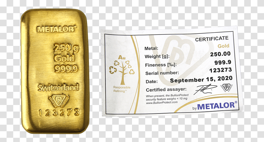 Gold Bars Free Insured Delivery Atkinsons Bullion Metalor Gold Bar 200g, Text, Mobile Phone, Electronics, Cell Phone Transparent Png