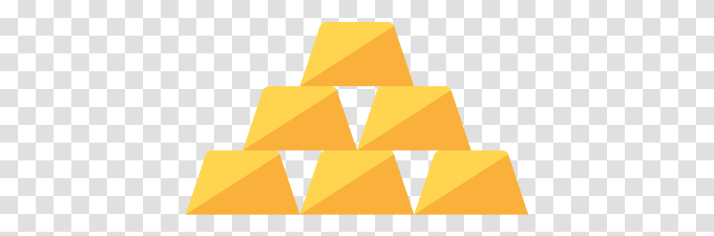 Gold Bars Icon Gold Bar Icon, Triangle, Lighting, Symbol, Star Symbol Transparent Png