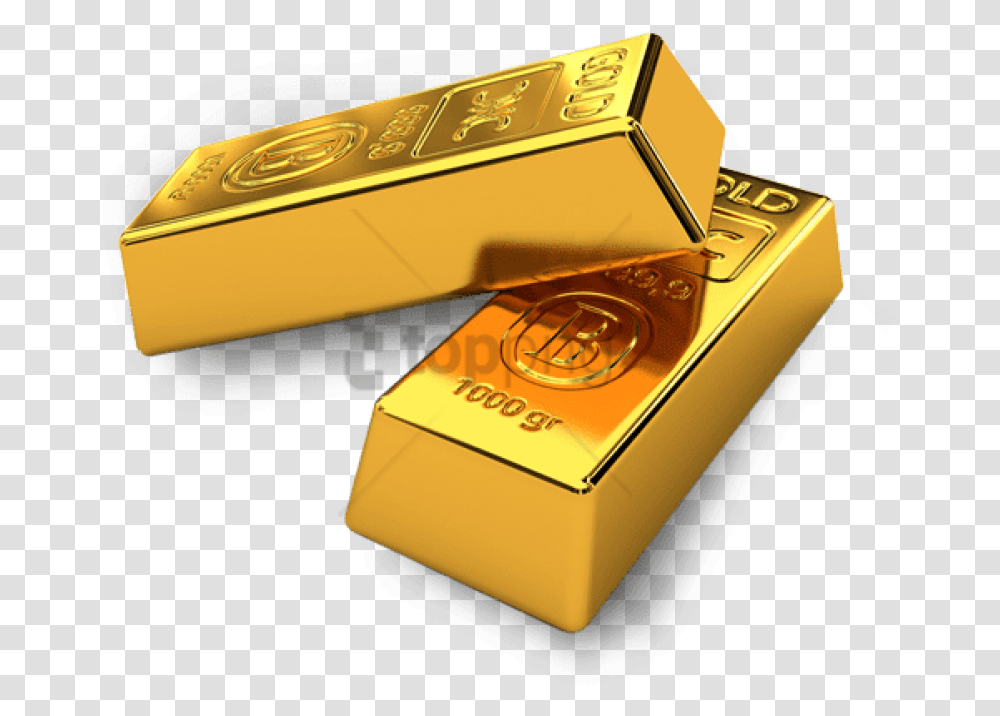Gold Bars Picture 24 Carat Gold Biscuit, Box, Treasure Transparent Png