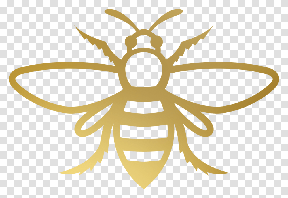 Gold Bee Clip Art, Pillow, Cushion, Antler, Stain Transparent Png