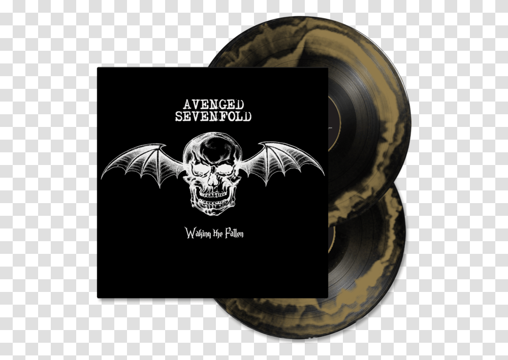 Gold Black Avenged Sevenfold Waking The Fallen Spotify, Animal, Person, Symbol, Mammal Transparent Png