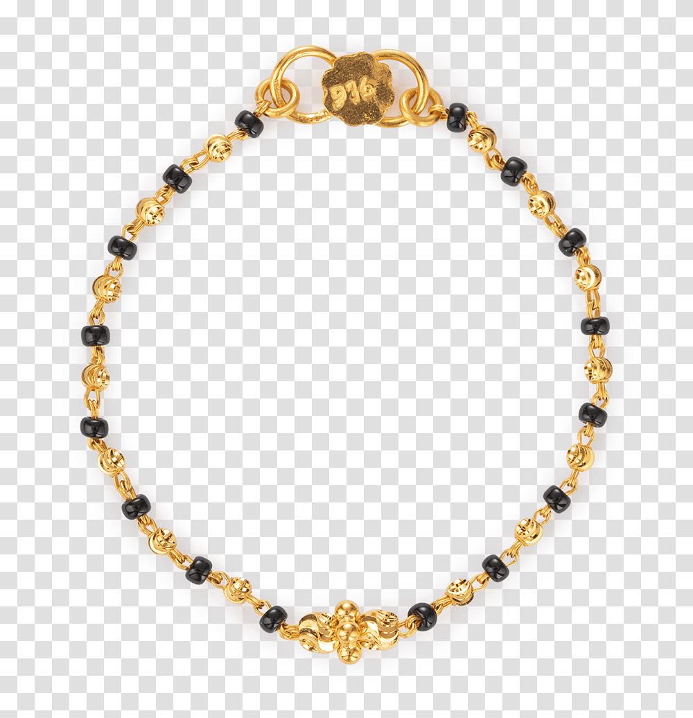 Gold Black Beads Baby Bracelet Rudraksh Ki Mala Gold, Jewelry, Accessories, Accessory, Diamond Transparent Png