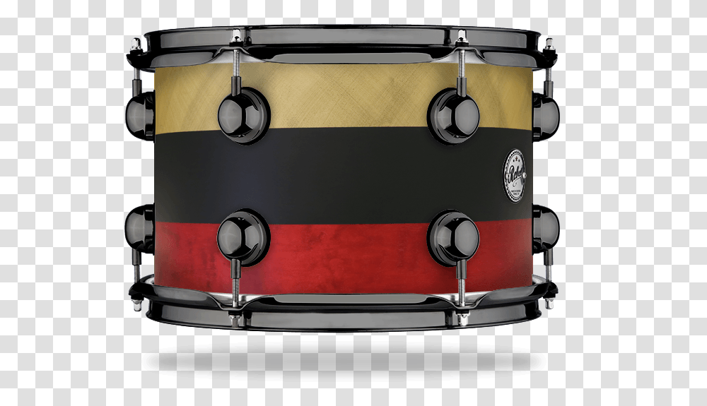 Gold Black Red Stripe Dw Drums Midnight Glass, Percussion, Musical Instrument, Car, Vehicle Transparent Png