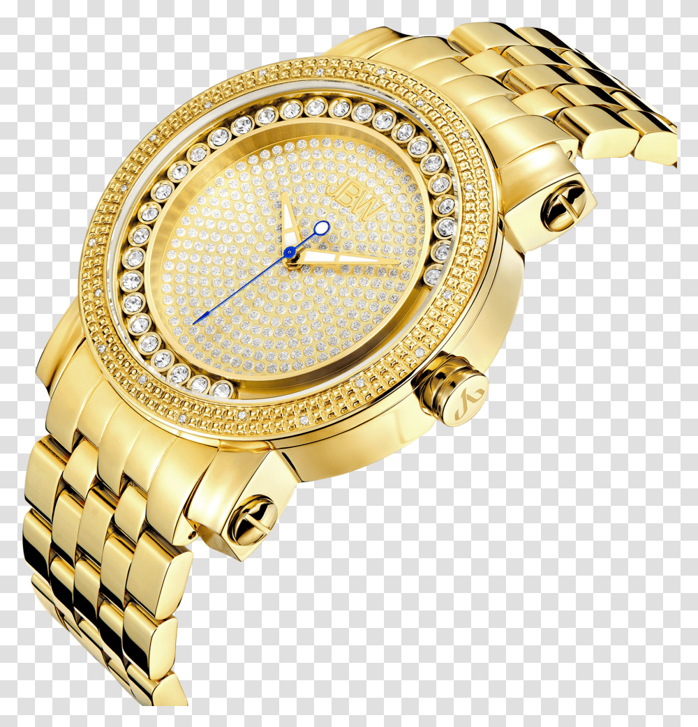 Gold Bling Vector Freeuse Library Watch Gold, Wristwatch Transparent Png