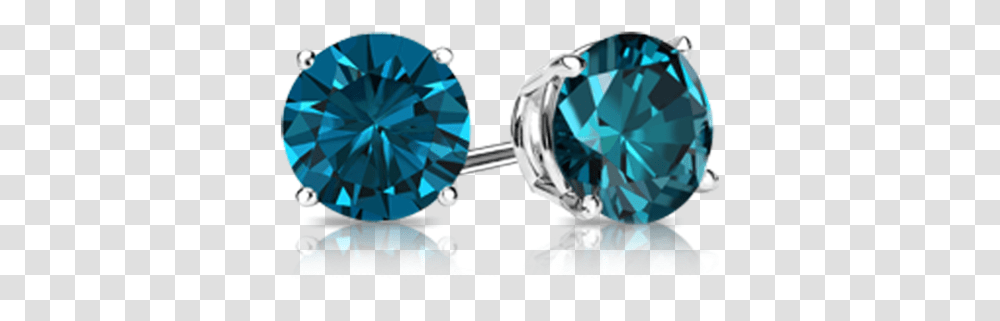 Gold Blue Diamond Stud Earrings 12cttw Natural Ruby Earrings Studs, Sapphire, Gemstone, Jewelry, Accessories Transparent Png