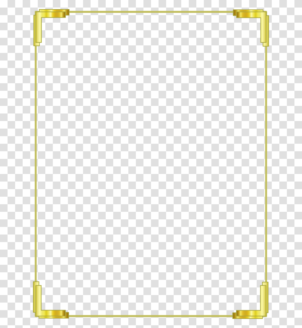 Gold Border Frame Free Download Vector Clipart, Plant, Screen, Electronics Transparent Png