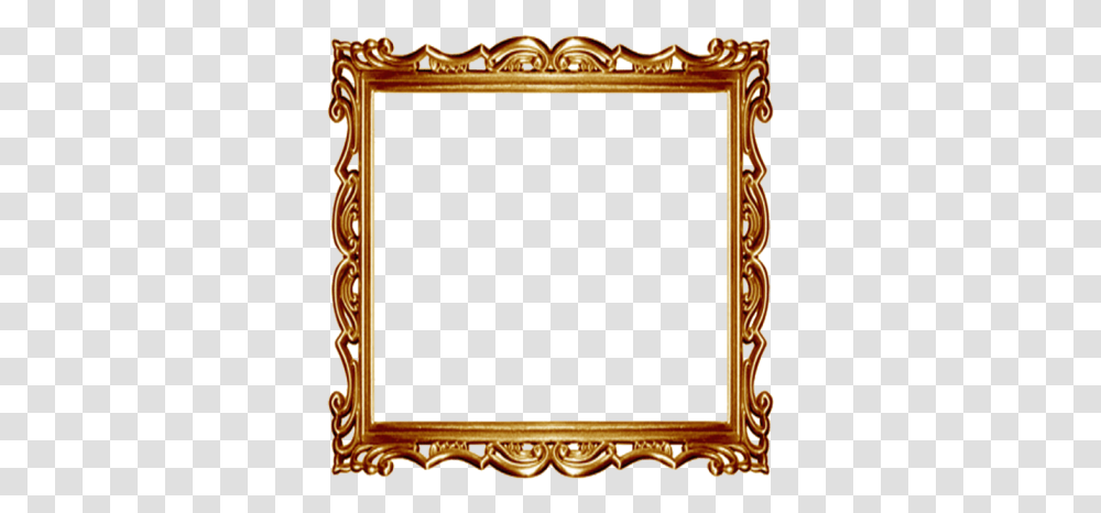 Gold Border Roblox Silver Picture Frame, Mirror, Art, Wood Transparent Png