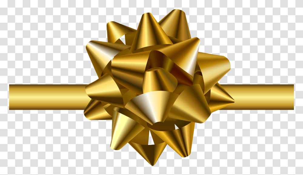 Gold Bow Gold Bow Clip Art Transparent Png