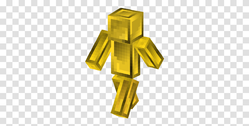 Gold Boy Skin Minecraft Skins Cross, Trophy, Symbol, Gold Medal, Treasure Transparent Png