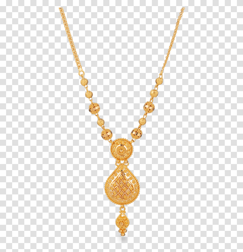 Gold Bridal Necklace In Filigree Design Gold Necklace With Money Sign, Jewelry, Accessories, Accessory, Pendant Transparent Png