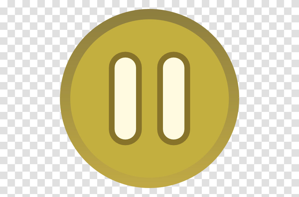 Gold Brown Plain Pause Button Icon Svg Clip Arts Pause Button In Game, Number, Logo Transparent Png