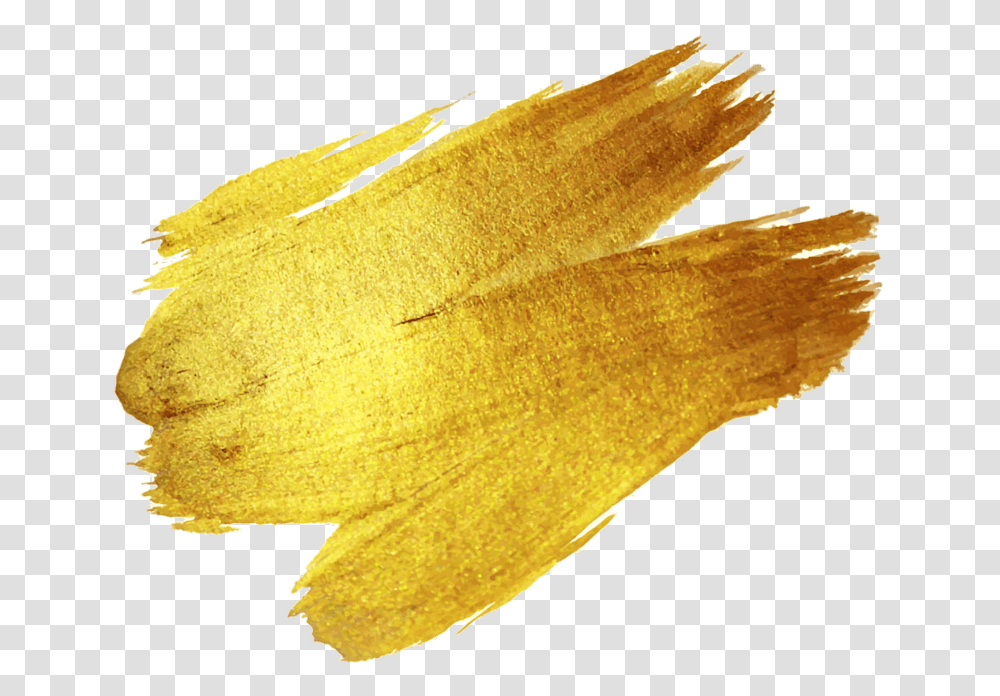 Gold Brush Stroke Download Careful With Your Words, Animal, Plant, Peel, Fish Transparent Png