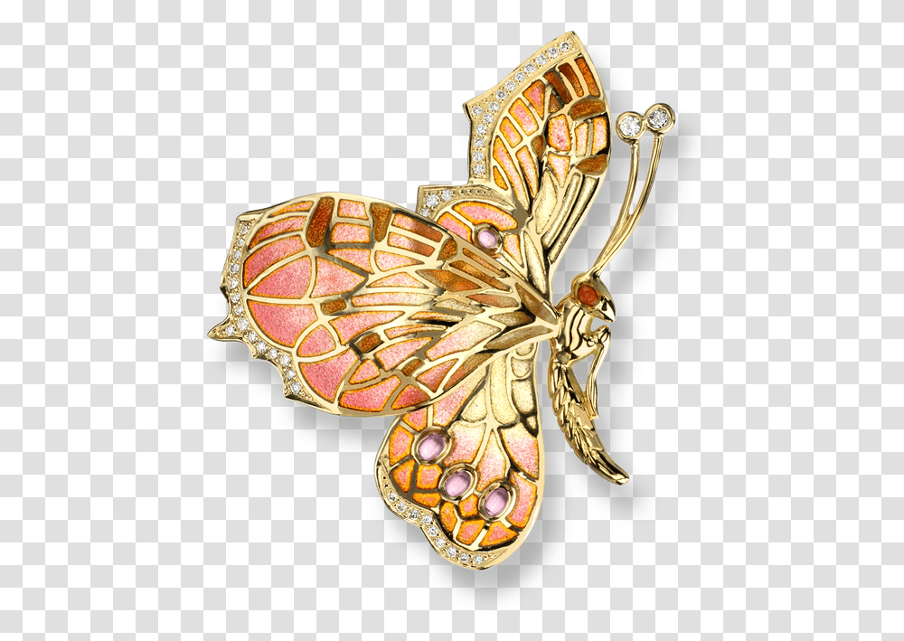 Gold Butterfly Background Baackground Gold Butterfly, Brooch, Jewelry, Accessories, Accessory Transparent Png