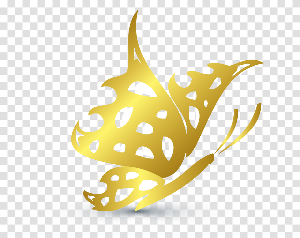 Gold Butterfly Logo Butterfly Logo, Text, Snowman, Outdoors, Nature Transparent Png