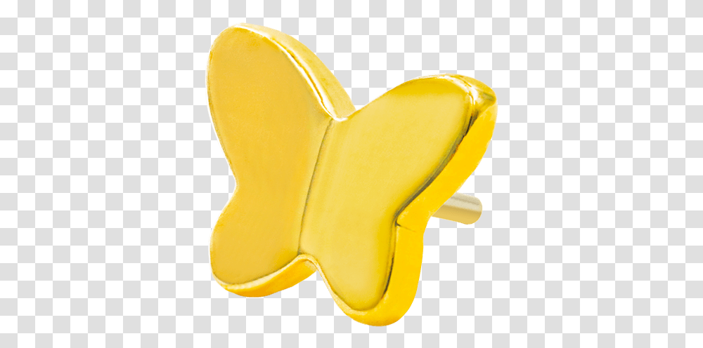 Gold Butterfly Lovely, Banana, Fruit, Plant, Food Transparent Png