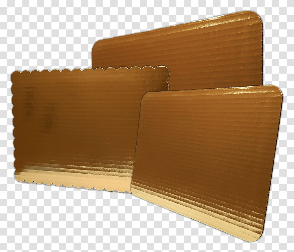 Gold Cake Board Rectangle Solid, Wood, File Folder, File Binder, Plywood Transparent Png