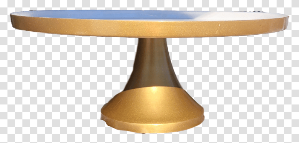 Gold Cake Stand - The Vintage Rental Company Coffee Table, Lamp, Lampshade Transparent Png