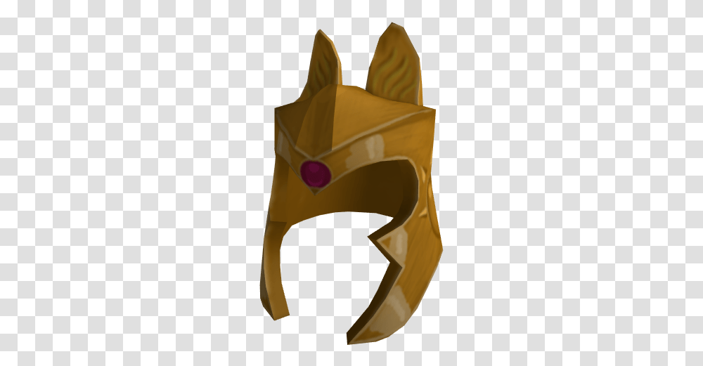 Gold Cat Warrior Helmet Mask, Apparel, Chair, Furniture Transparent Png