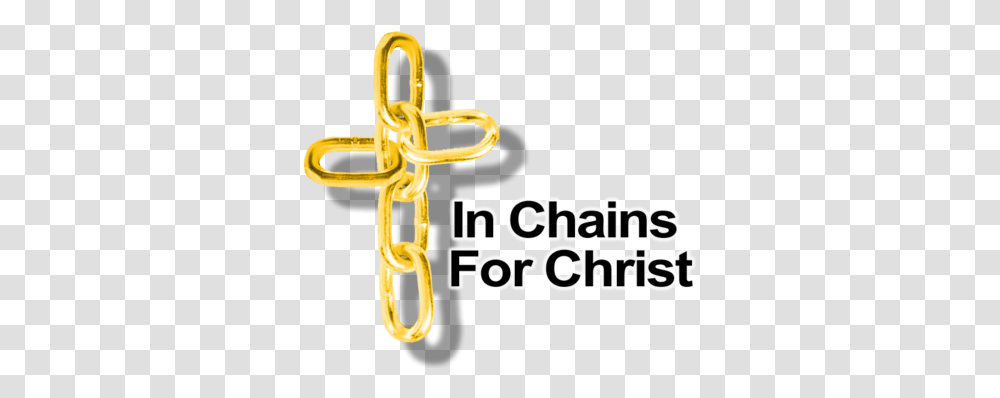 Gold Chain Cross Clipart Here Gospel Of The Lord Praise To You, Scissors, Blade, Weapon, Weaponry Transparent Png